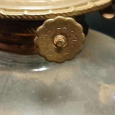 Lamp light farms Oil lamp with hobnail base