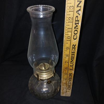 Lamp light farms Oil lamp with hobnail base