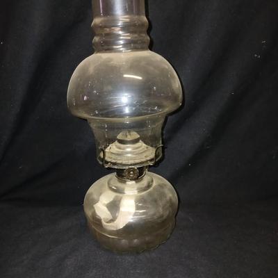 Vintage Lamplight Farms Hurricane Glass Oil Lamp