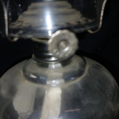 Vintage Lamplight Farms Hurricane Glass Oil Lamp