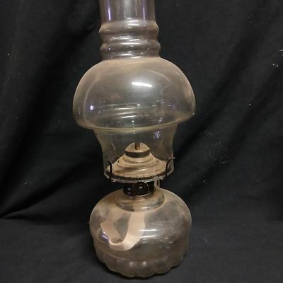 Vintage Lamplight Farms Hurricane Glass Oil Lamp