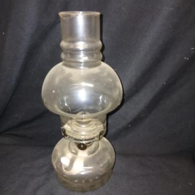 Vintage Lamplight Farms Hurricane Glass Oil Lamp