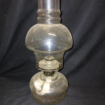 Vintage Lamplight Farms Hurricane Glass Oil Lamp