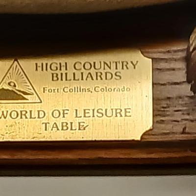 Vintage taxidermy fish wall mount High country Billard's world of leisure table