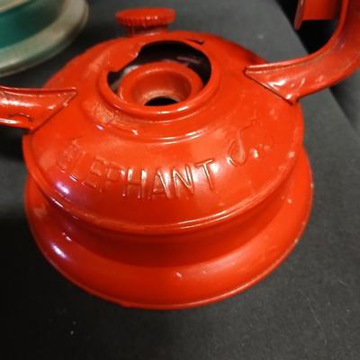 Four lantern frames for parts or repair