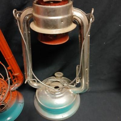 Four lantern frames for parts or repair
