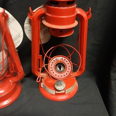 Brand new Weather rite outdoor oil / kerosene lantern and one for parts