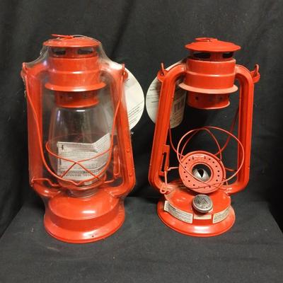 Brand new Weather rite outdoor oil / kerosene lantern and one for parts