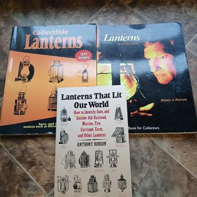 Three books on collecting lanterns