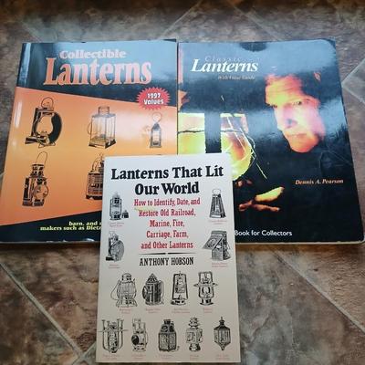 Three books on collecting lanterns
