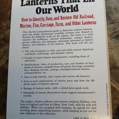 Three books on collecting lanterns