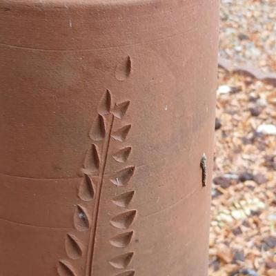 terra cotta / clay chimenea