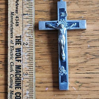 Small Metal Crucifix