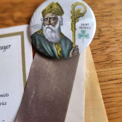 Badges, Pins and Ribbons with Religious Theme