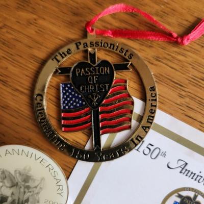 Badges, Pins and Ribbons with Religious Theme