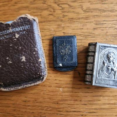 Three Religious Pocket Icons