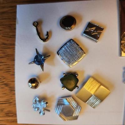 Collection of Tie Pins and Clips