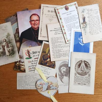 Vintage Novena and Prayer Phamplets