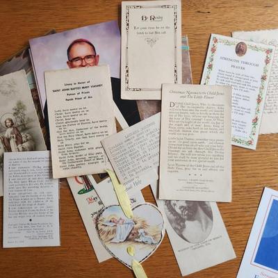 Vintage Novena and Prayer Phamplets