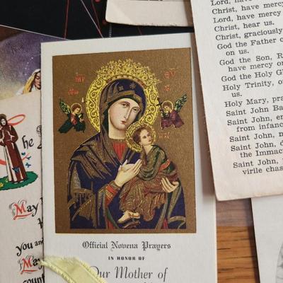 Vintage Novena and Prayer Phamplets