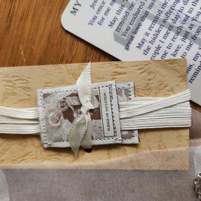 Scapular, Lenten Nail and a Medal on Chain