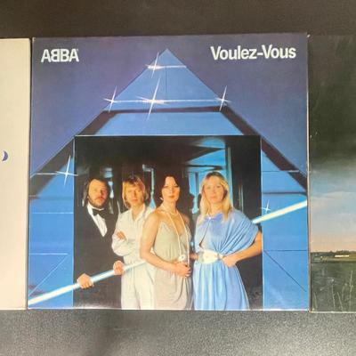 ABBA Vintage 33RPM Vinyl Album Lot