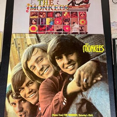 Monkeys Vintage Vinyl 33RPM Album Lot