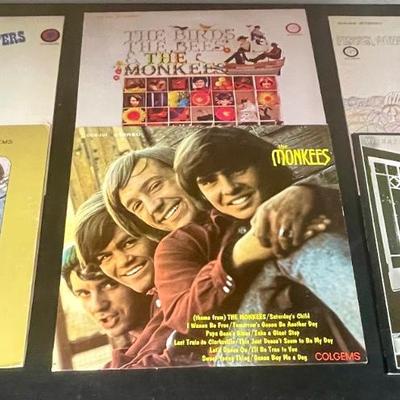 Monkeys Vintage Vinyl 33RPM Album Lot