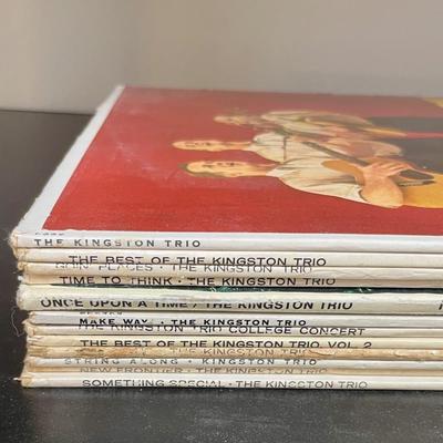 The Kingston Trio Vintage 33RPM Vinyl Album Lot
