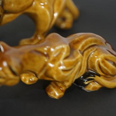 CERAMIC ARTS STUDIO LION AND LIONESS - RARE ITEM.