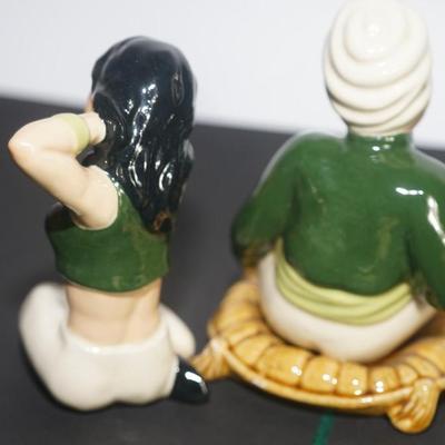 CERAMIC ARTS STUDIO MADISON, WI 1942-1956 SULTAN & TWO HAREM GIRLS