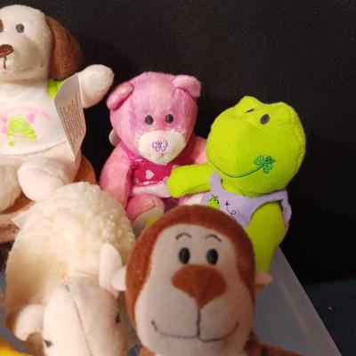 MOSTLY SMALL BUILD-A-BEAR PLUSH ANIMALS