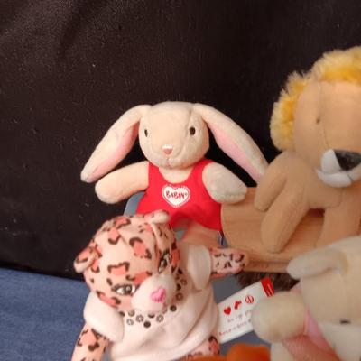 MOSTLY SMALL BUILD-A-BEAR PLUSH ANIMALS