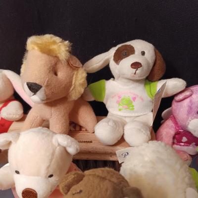 MOSTLY SMALL BUILD-A-BEAR PLUSH ANIMALS