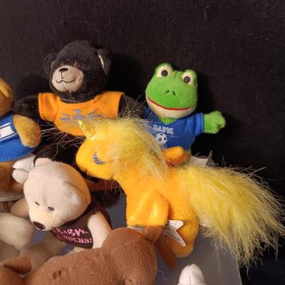 MOSTLY SMALL BUILD-A-BEAR PLUSH ANIMALS