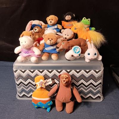 MOSTLY SMALL BUILD-A-BEAR PLUSH ANIMALS