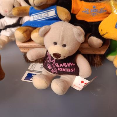 MOSTLY SMALL BUILD-A-BEAR PLUSH ANIMALS
