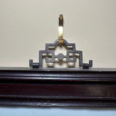 LOT 1: Vintage Chinese Porcelain Wall Plaque