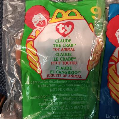 MCDONALD'S TY BEANIE BABIES