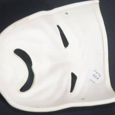 CERAMIC ARTS STUDIO - MADISON, WI 1942-1956 TRAGEDY MASKS PAIR
