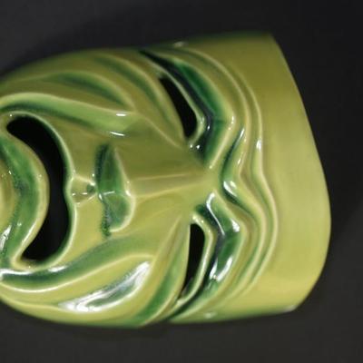 CERAMIC ARTS STUDIO - MADISON, WI 1942-1956 TRAGEDY MASKS PAIR