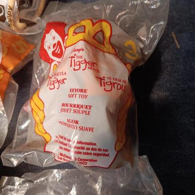 MOSTLY MCDONALD'S TIGGER TOYS