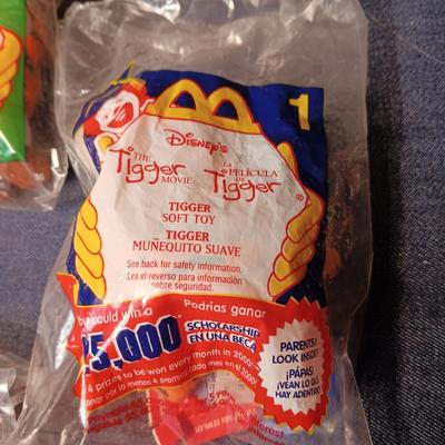 MOSTLY MCDONALD'S TIGGER TOYS