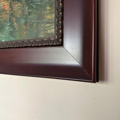 LOT 1L: Framed Oil Painting Of Venice Italy