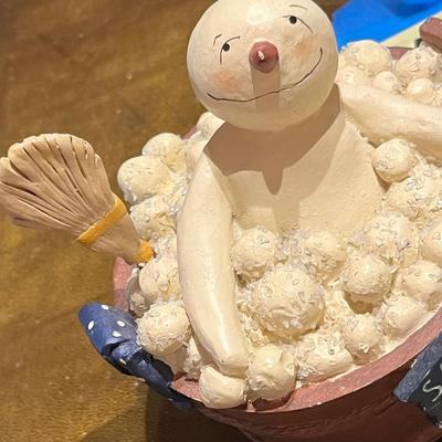 Lot 455 Snowman Figures