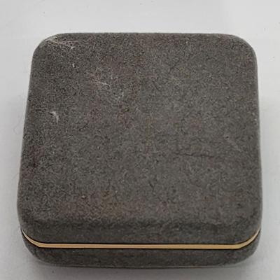 LOT 3:: 14k Oval Amethyst Pierced Post Earrings- New