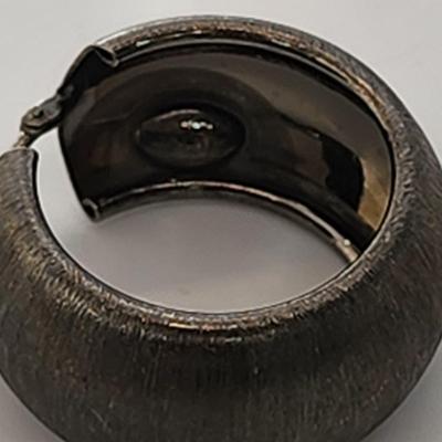 LOT 16:: 29.3gtw- Sterling Silver 925 Pierced Earring Lot featuring Ecclissi double stem bamboo hoops