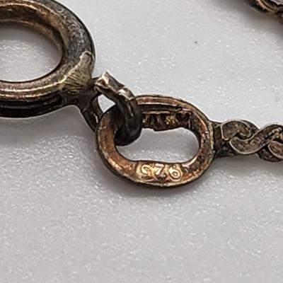 LOT 29:: Handcrafted ONE OF A KIND Butterfly and Star in a 1964 Quarter Pendant on 18" L 925 Italy Chain