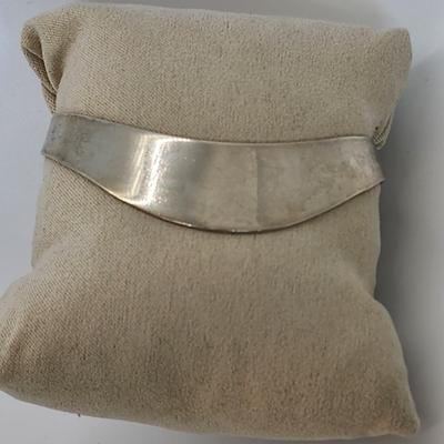 LOT:: Sterling Silver Bracelets- Classis Wave Cuff, I7" L Italian balls on rope chain and 7" L Comedy tragedy theater masks 30.8g