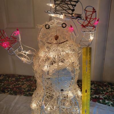 LOT:: 45 Animatronic Light Up Snowman